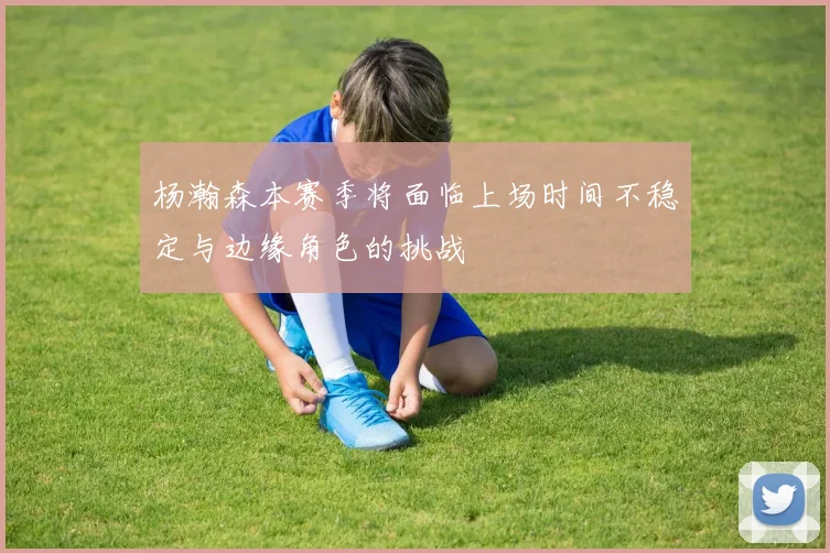 杨瀚森本赛季将面临上场时间不稳定与边缘角色的挑战
